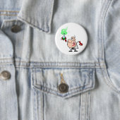 Mad Scientist Ronde Button 5,7 Cm (In situ)