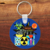 Mad Scientist Sleutelhanger (Voorkant)