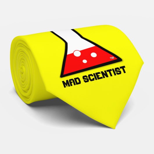 Mad Scientist Smart Stropdas (Opgerold)
