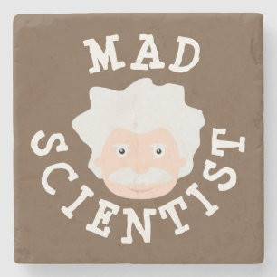 Mad Scientist Stenen Onderzetter