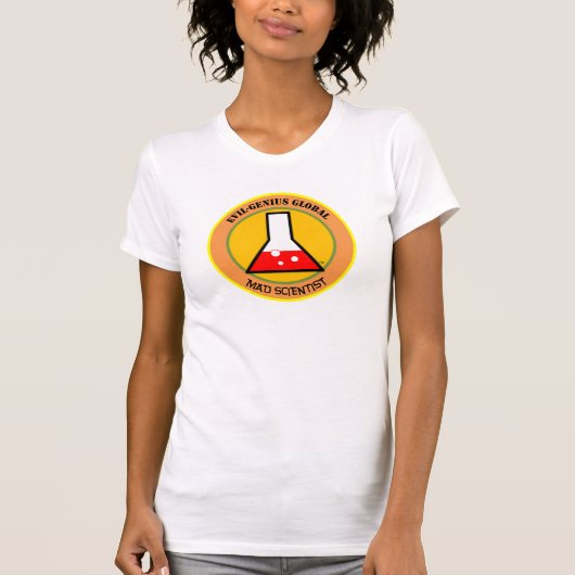 Mad Scientist T-Shirt (vrouwen) (Voorkant)
