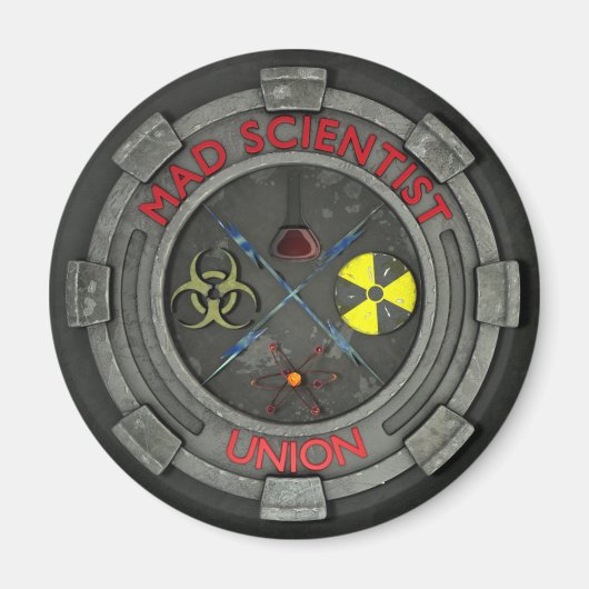 Mad Scientist Union Magnet Magneet (Voorkant)