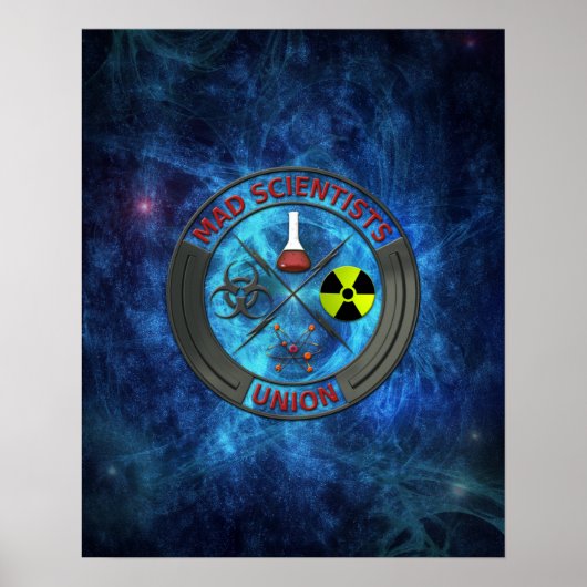 Mad Scientist Union Poster (Voorkant)