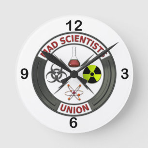 Mad Scientist Union Ronde Klok