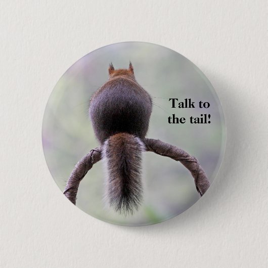 Mad Squirrel Ronde Button 5,7 Cm (Voorkant)