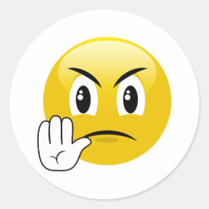 Mad Stop daar Emoji Stickers