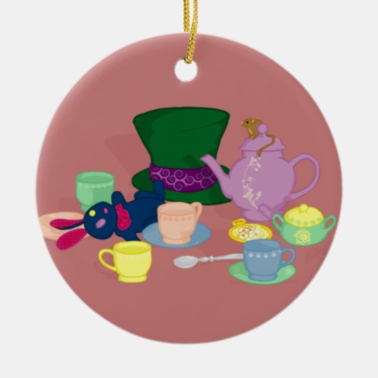 Mad Tea Party Ornament (Voorkant)