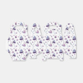 Mad Tea Party roze en Blue Waterverf Bedankdoosjes (Uitgevouwen)