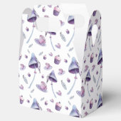 Mad Tea Party roze en Blue Waterverf Bedankdoosjes (Geopend)