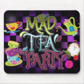 MAD TEA PARTY Whimsical Decor Computer Muismat (Voorkant)