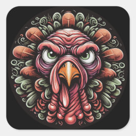 Mad Turkey Sticker Sheet