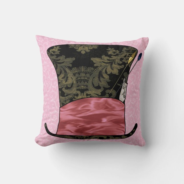 'Mad Victoriaans' Pillow Kussen (Voorkant)
