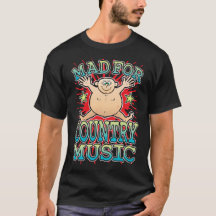 Mad voor Country Music T-shirt