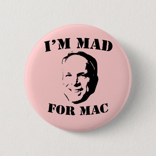 Mad voor Mac-Button Ronde Button 5,7 Cm (Voorkant)