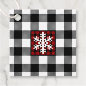 Mad voor spelden, Snowflake Gift Label (Voorkant)
