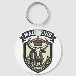 MADA KING | Malagassische Zeboe Madagaskar Sleutelhanger