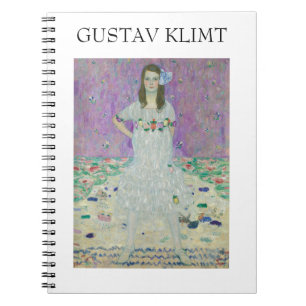Mäda Primavesi door Gustav Klimt Notitieboek