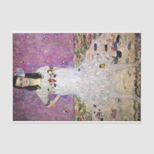 Mada Primavesi van Gustav Klimt Tissuepapier (Voorkant)
