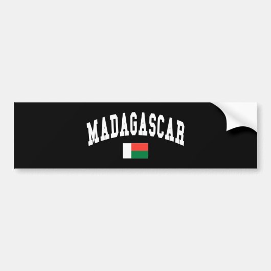 MADAGASCAR BUMPERSTICKER (Voorkant)