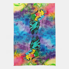 Madagascar Splash Cropped Hand Towel Theedoek