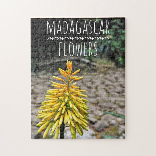 Madagaskar Bloemen puzzel (Verticaal)