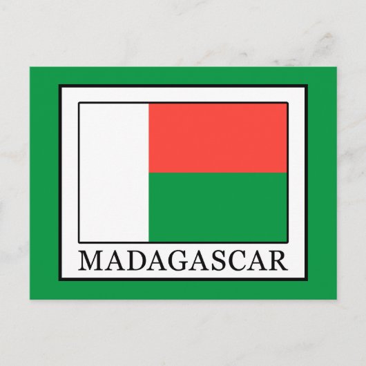 Madagaskar Briefkaart (Voorkant)