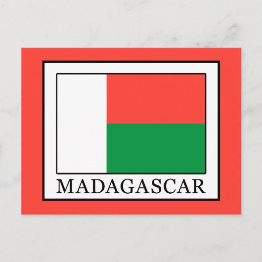 Madagaskar Briefkaart (Voorkant)