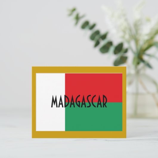 Madagaskar-briefkaart Briefkaart (Staand voorkant)