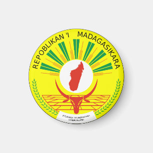 Madagaskar Embleem Magneet