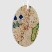 Madagaskar-kaart Ornament (voorkant)