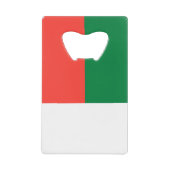 Madagaskar Kredietkaart Flessenopener (Voorkant)