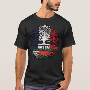 Madagaskar Madagascar French France Tree Roots T-shirt