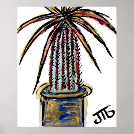 "Madagaskar-palm" Poster (Voorkant)