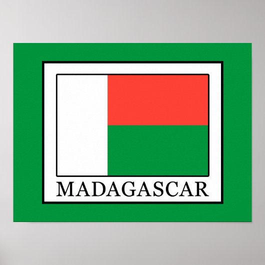 Madagaskar Poster (Voorkant)