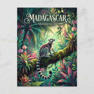 Madagaskar Regenwouden Madagaskar Briefkaart