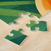 Madagaskar ringstaartmaki en kolibrie legpuzzel (Zijkant)