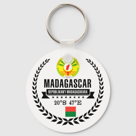 Madagaskar Sleutelhanger (Voorkant)