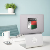 Madagaskar Sticker (Laptop op bureau)