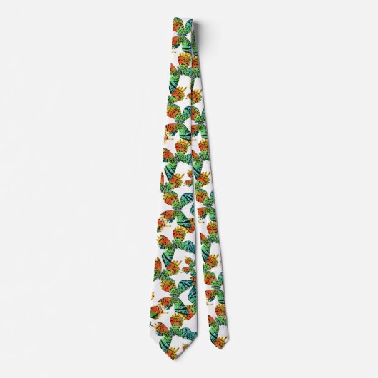 Madagaskar Sunset Moth (Urania ripheus) 4. Stropdas (Voorkant)