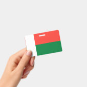 Madagaskar-vlag Badge (Handheld)