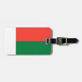 Madagaskar-vlag Bagagelabel (Voorkant horizontaal)