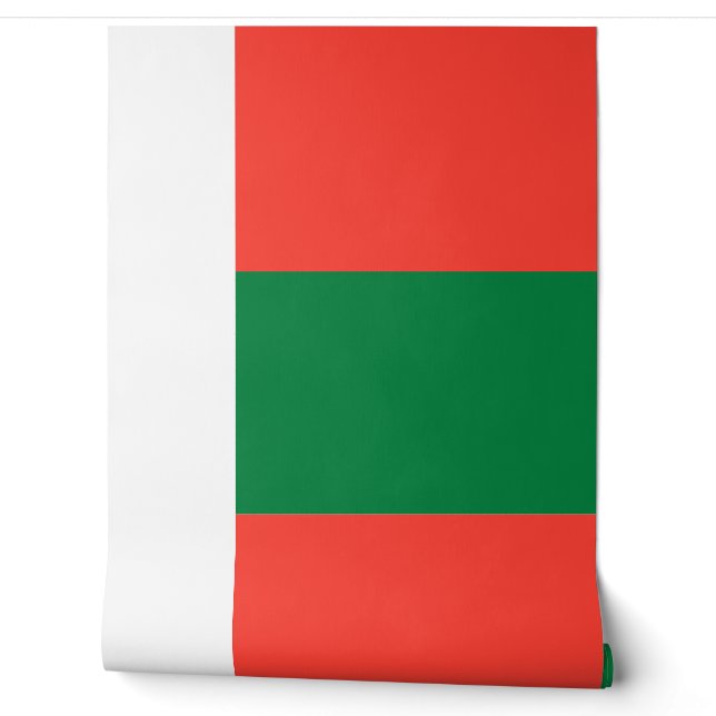 Madagaskar-vlag Behang (Afrollen)