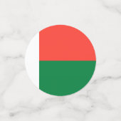 Madagaskar-vlag Confetti (Kleine voorkant)