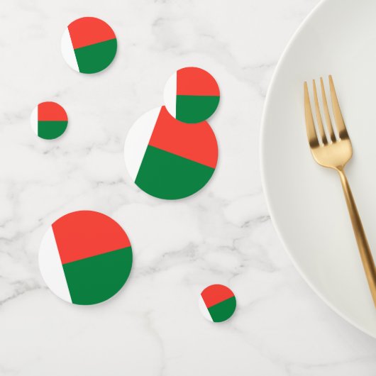 Madagaskar-vlag Confetti (Groep)