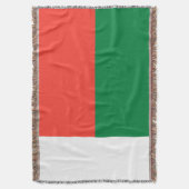 Madagaskar-vlag Deken (Voorkant Verticaal)
