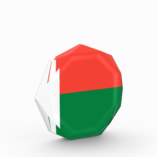 Madagaskar-vlag Fotoblokken (Links)