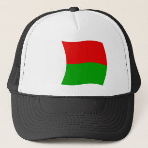 Madagaskar Vlag Hoed Trucker Pet