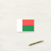 Madagaskar Vlag Post-it® Notes (Op bureau)