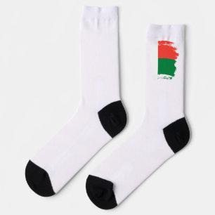 Madagaskar-vlag Sokken
