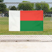 Madagaskar-vlag Spandoek (Insitu)